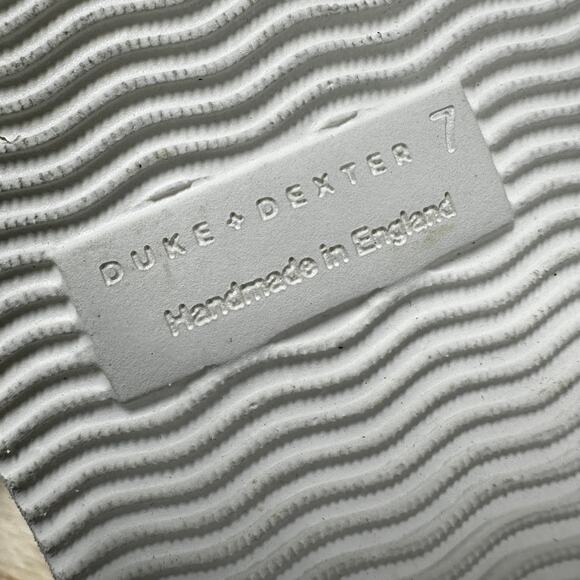 Duke + Dexter Men's Tan Suede Slide On Loafers Size 7 New Without Box - Picture 8 of 8